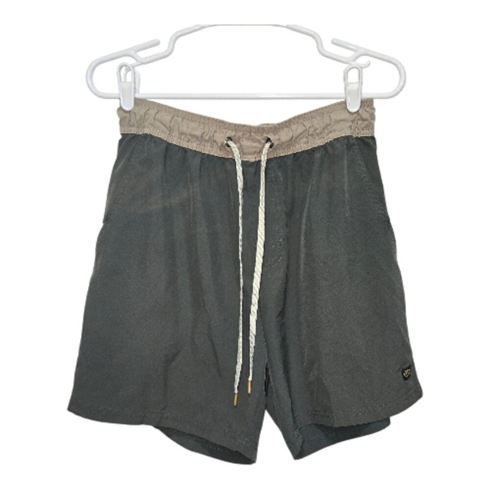 LEG3ND Discovery Olive Swim Trunks Medium Stretch Board Shorts